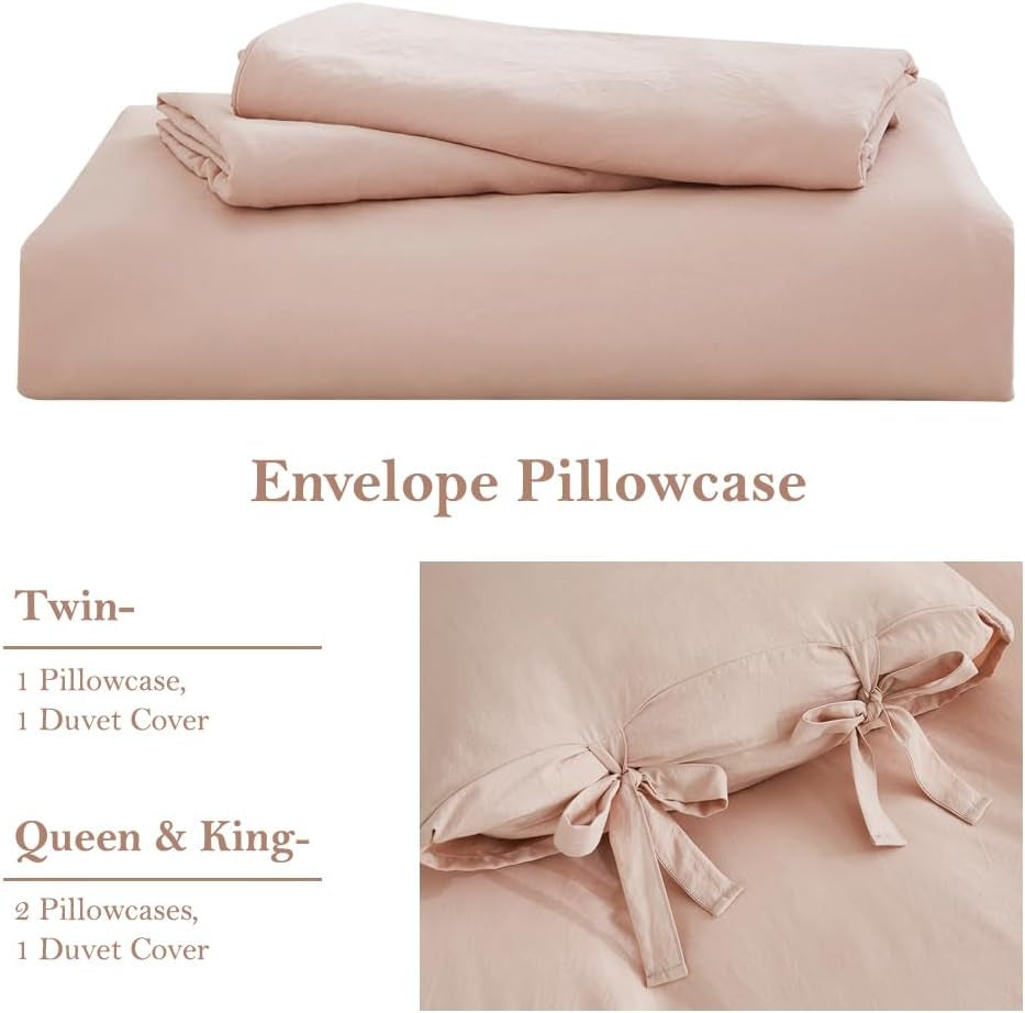 Duvet Cover Set-3 Pieces | Soft Comfortable Bedding Set | 3-Piece Bed Linen Set | Stylish Duvet Cover Set | Luxury Home Bedding Set