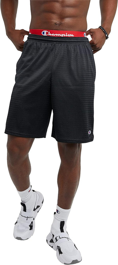 Men’s mesh basketball shorts | Breathable athletic shorts | Knee-length sports shorts | Training and workout shorts  | Casual gym shorts for men