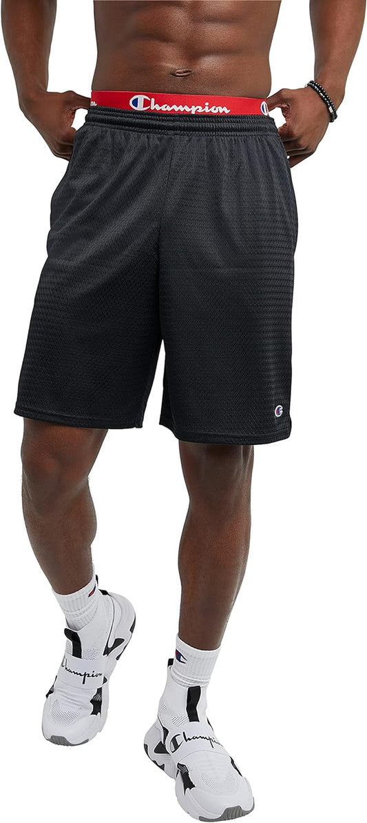 Men’s mesh basketball shorts | Breathable athletic shorts | Knee-length sports shorts | Training and workout shorts  | Casual gym shorts for men