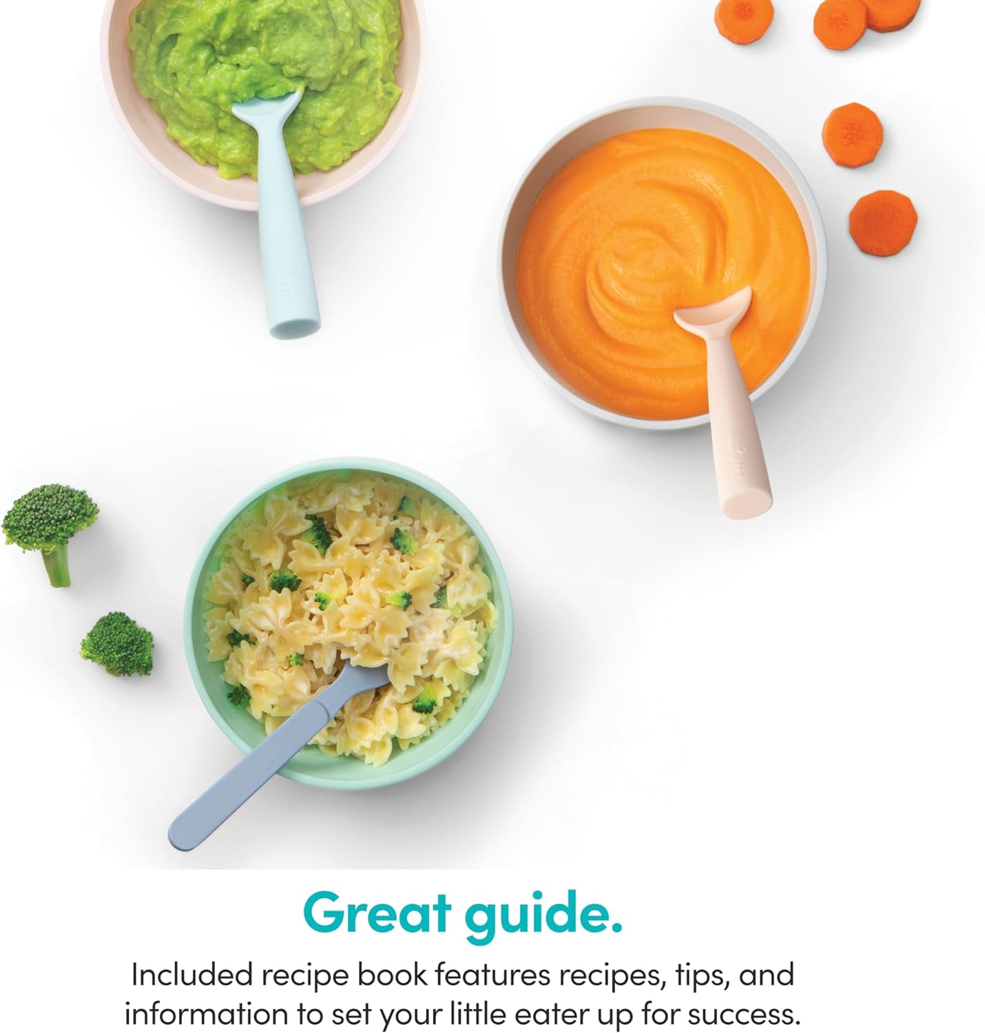 NutriBullet NBY-50100 Baby Complete Food-Making System, 32-Oz, White, Blue, Clear