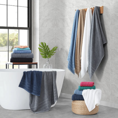 18 Piece 100% Cotton Towel Set