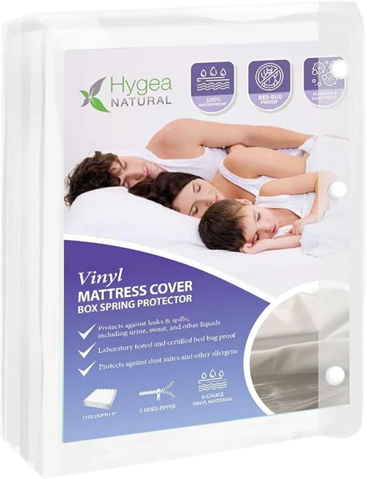 Durable Mattress Protector | Waterproof Bed Protector | Hypoallergenic Mattress Cover | Bed Sheet Mattress Guard | Protective Bedding Cover