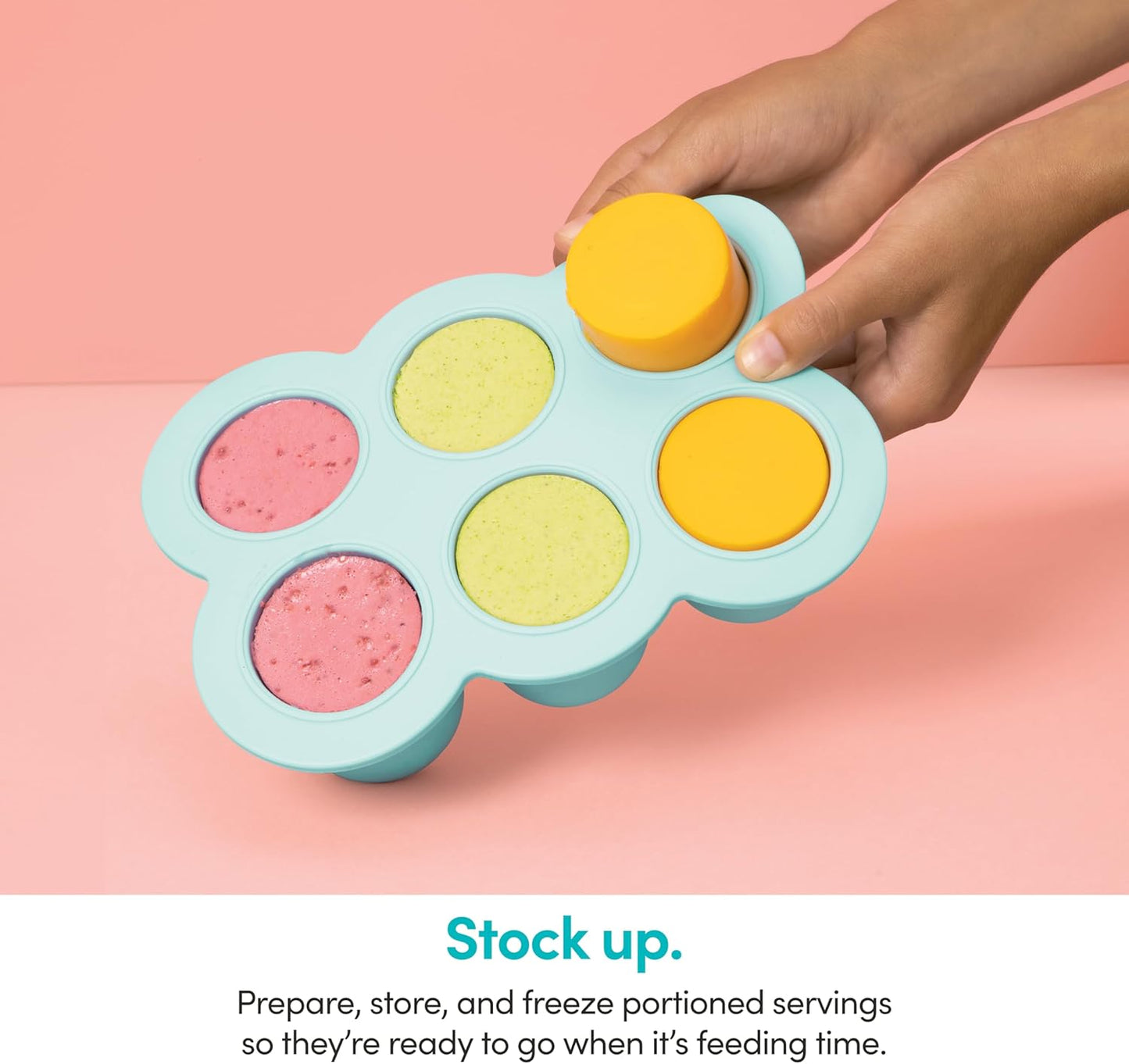 NutriBullet NBY-50100 Baby Complete Food-Making System, 32-Oz, White, Blue, Clear