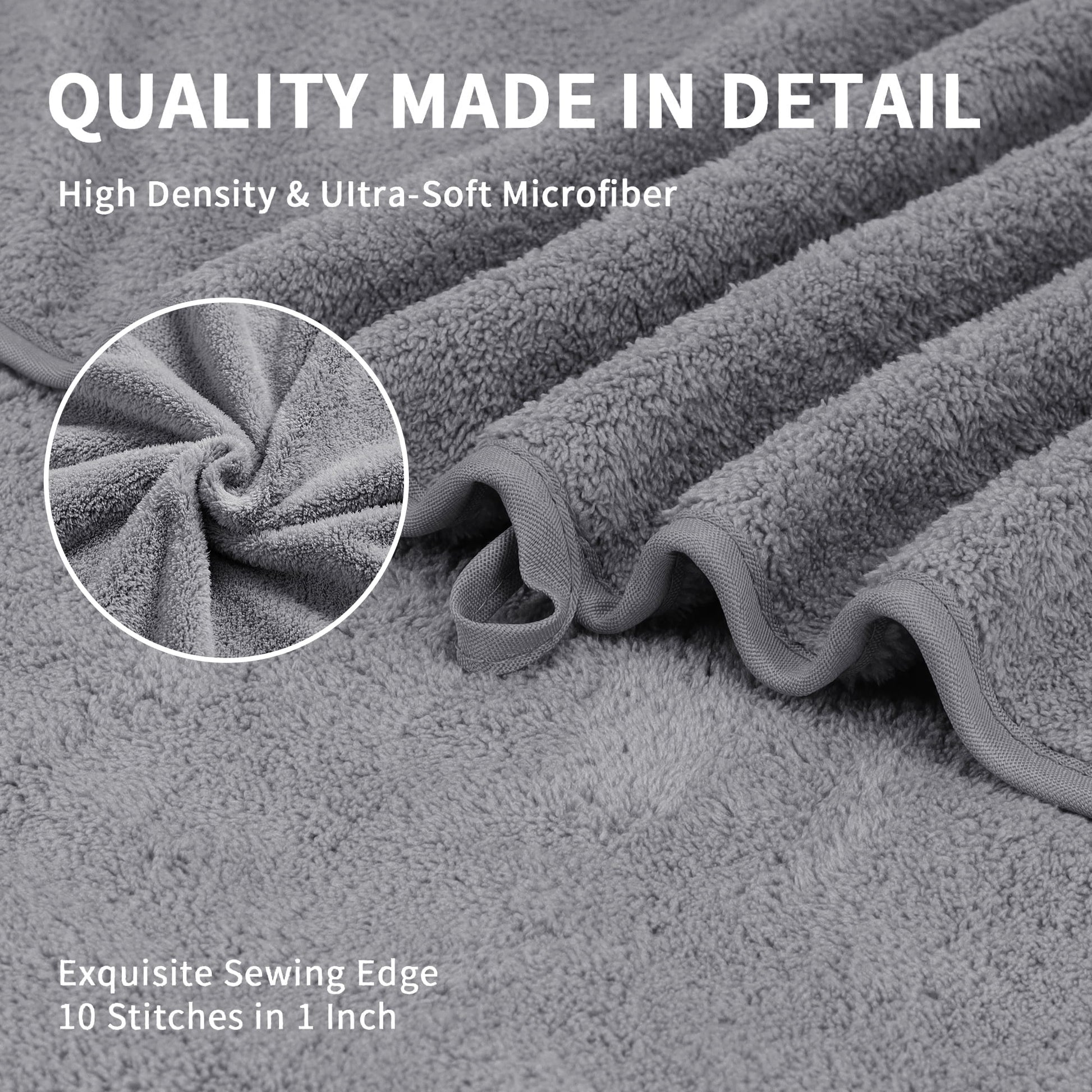 4 Pack Oversized Bath Towels