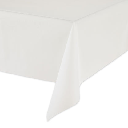 Max Prime | Rectangular Plastic Table Covers | Disposable Tablecloths | Party & Event Table Covers | Easy-Clean Plastic Table Covers