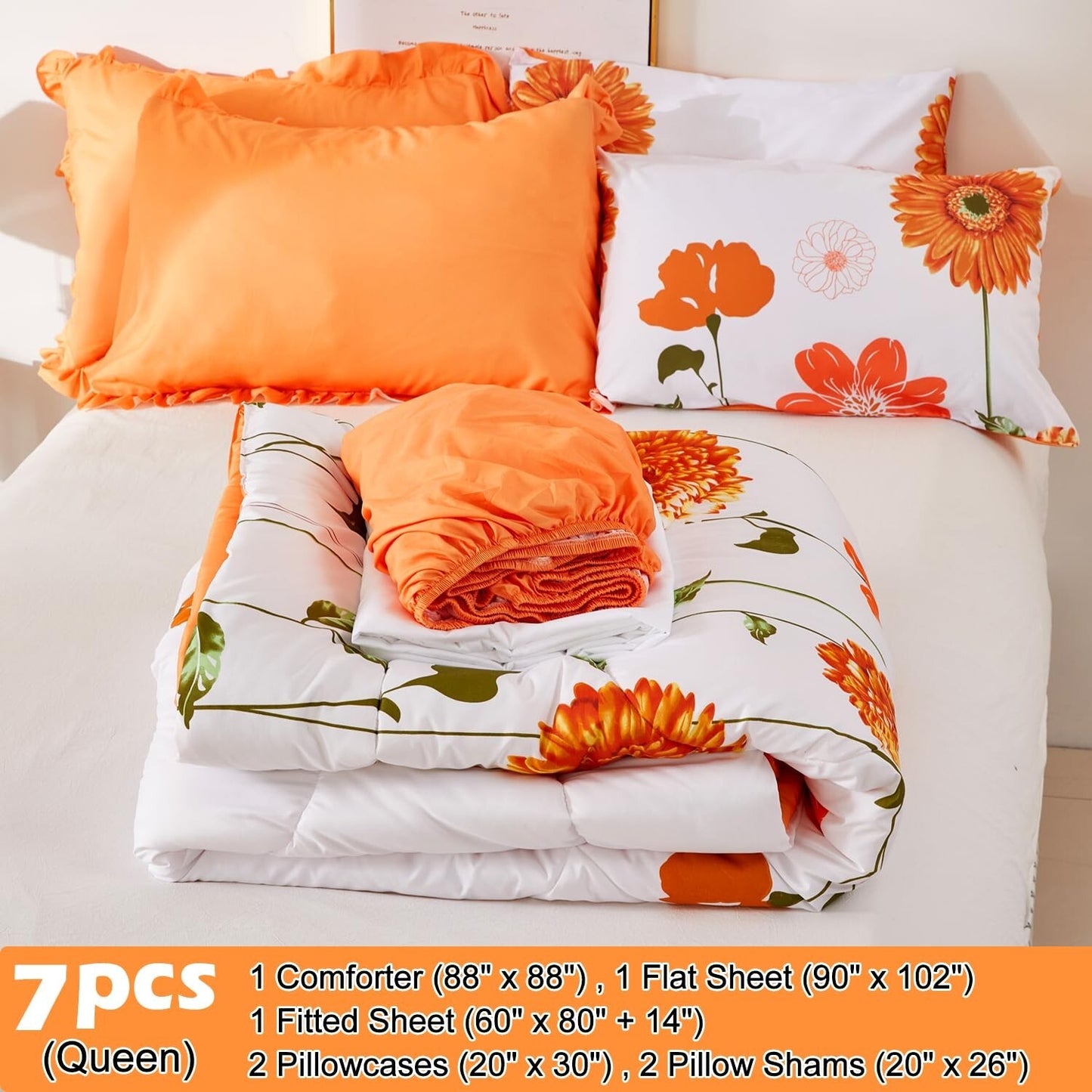 Reversible Comforter Set | Soft & Cozy Bedding Set | 3-Piece Reversible Bed Linen | Double-Sided Comforter Set | Stylish Home Bedding Set