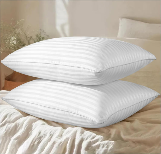 Bed Pillows for Sleeping | Soft & Supportive Sleeping Pillows | Comfortable Bed Pillows | Hypoallergenic Sleeping Pillows | Luxury Sleep Pillows