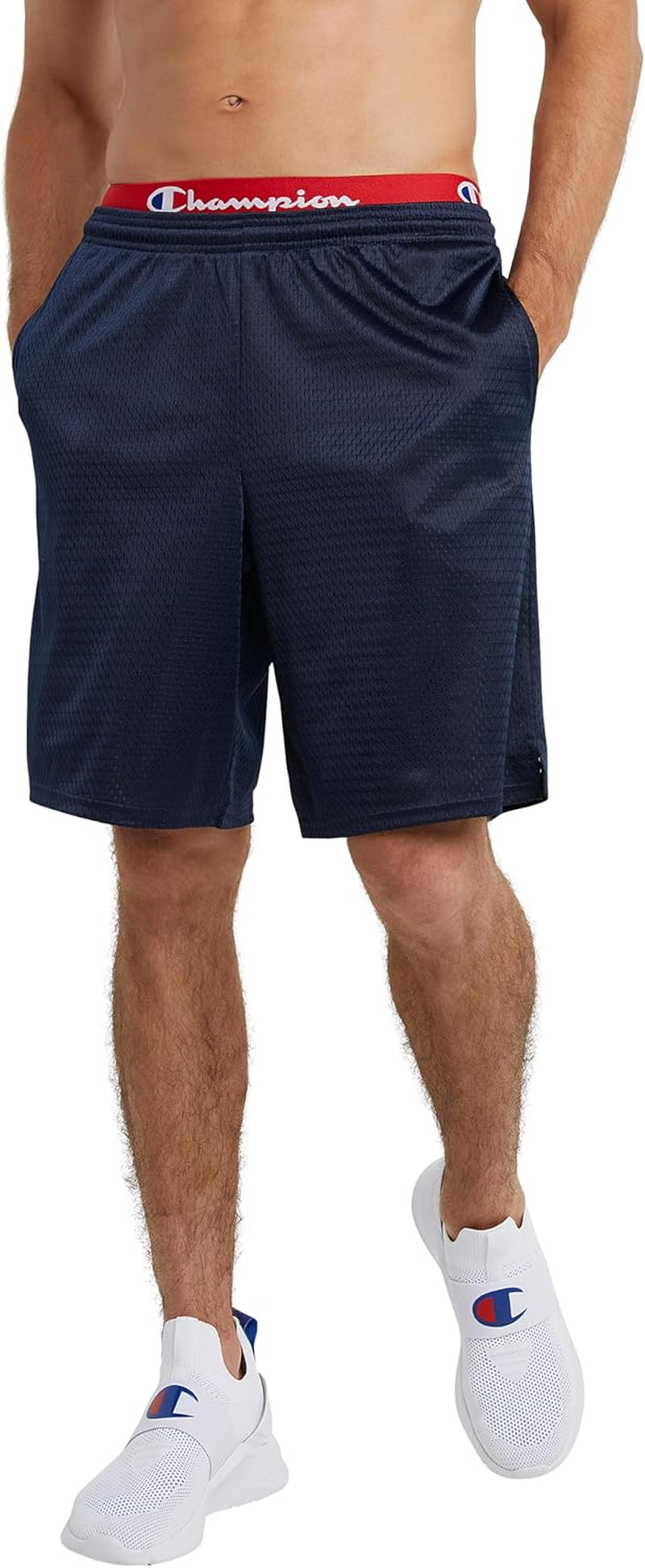 Men’s mesh basketball shorts | Breathable athletic shorts | Knee-length sports shorts | Training and workout shorts  | Casual gym shorts for men