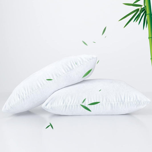 Waterproof Zippered Pillow Cover | Protective Pillow Case | Hypoallergenic Pillow Protector | Durable Pillow Cover | Bed Pillow Waterproof Guard